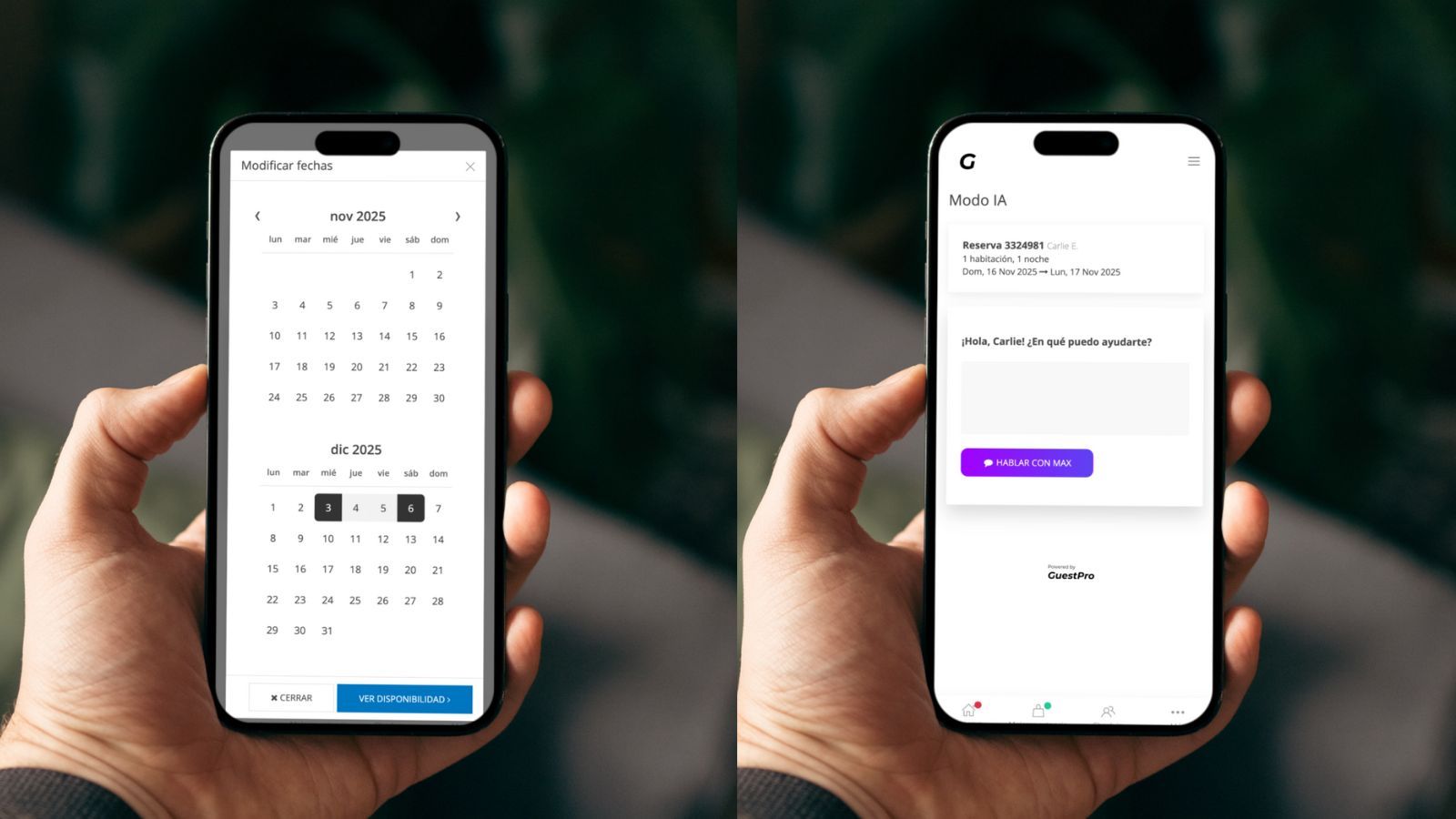 Modificaciones modoIA